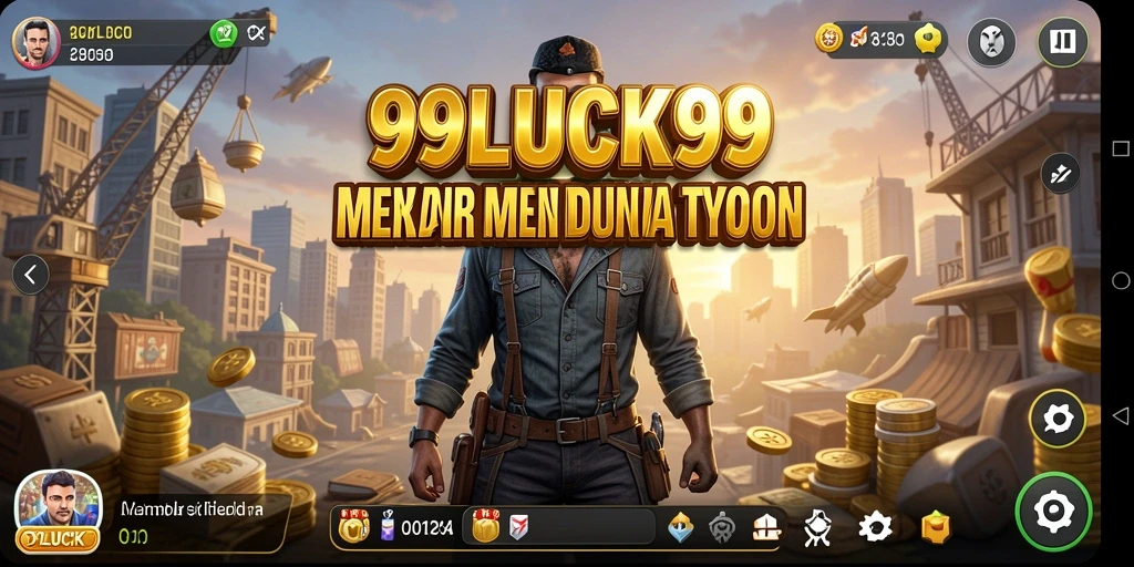 Gameplay mengasyikkan dalam 99LUCK99 dengan elemen Tycoon.