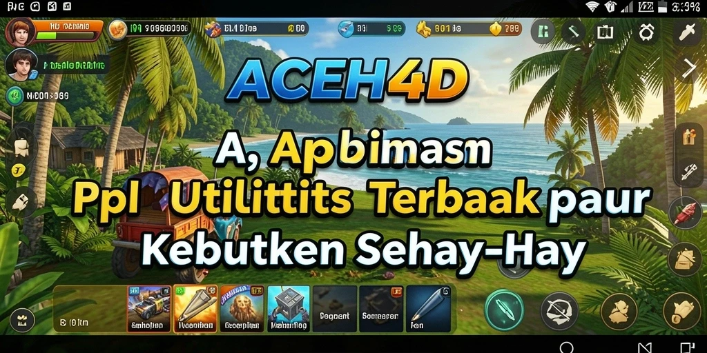 Tampilan antarmuka utama ACEH4D yang ramah pengguna dan fungsional.
