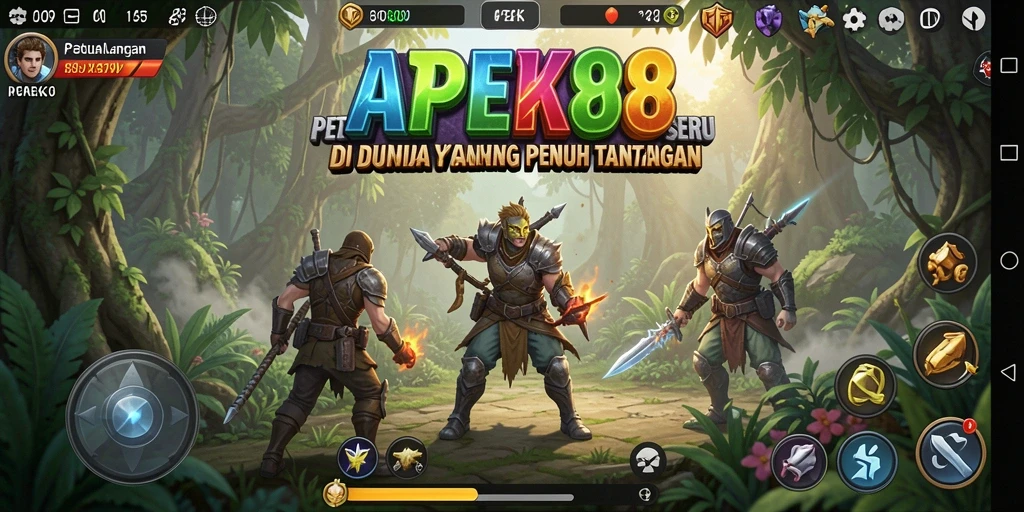 Menampilkan gameplay APEK88 yang penuh aksi dan petualangan.