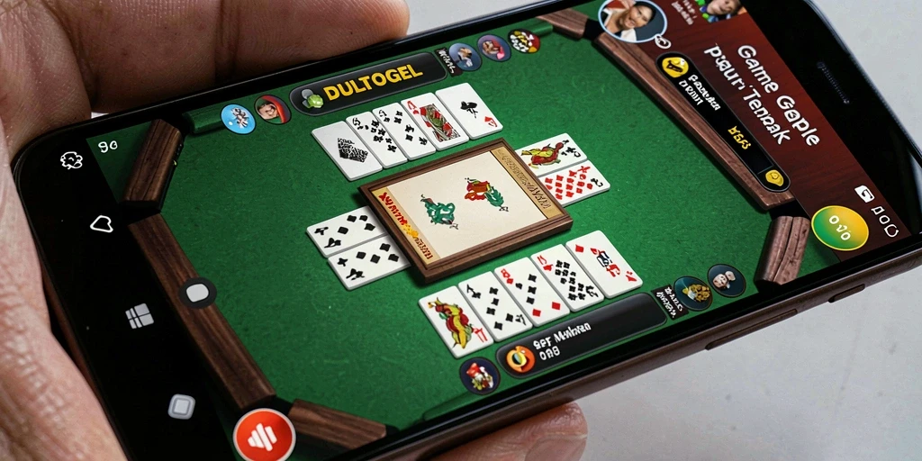 Screenshot menampilkan gameplay seru DULTOGEL dengan sipil domino yang menarik.