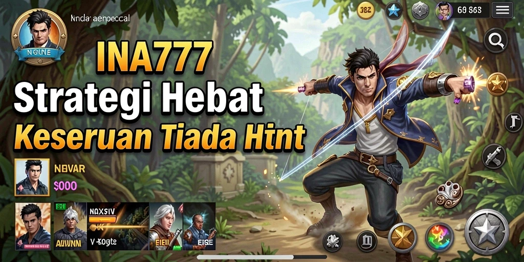 Tampilan gameplay strategis yang seru dari INA777.