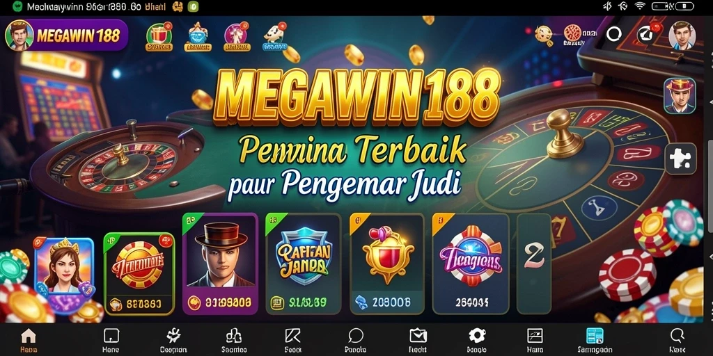 Tampilan Screenshot MEGAWIN188 dengan gameplay kasino yang menarik.
