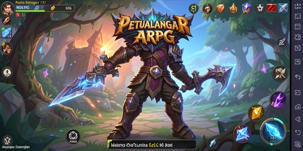 Gameplay seru N06 dengan pertarungan melawan monster.