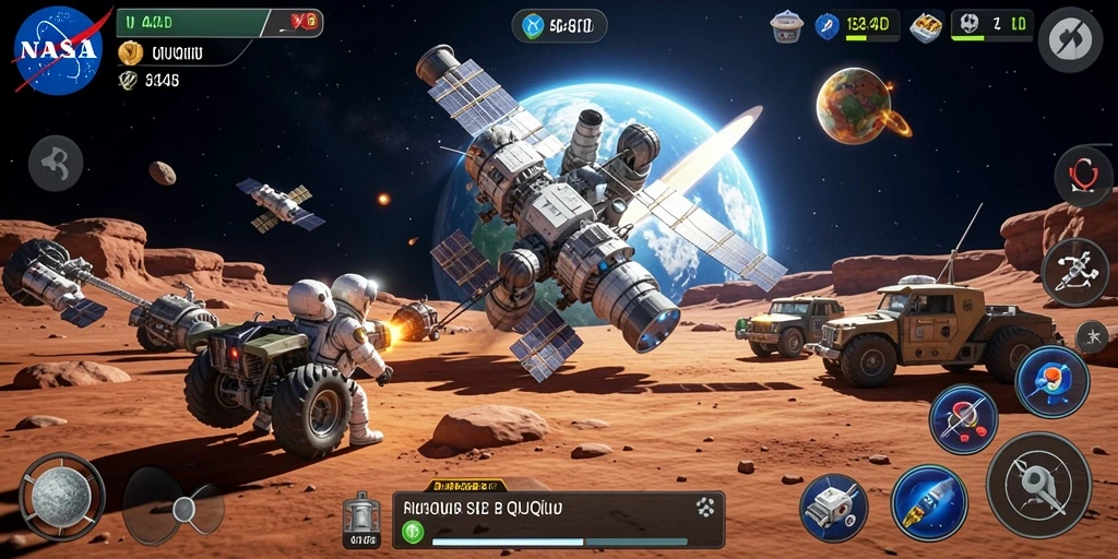 Tampilan gameplay QiuQiu yang menarik dan menyenangkan.
