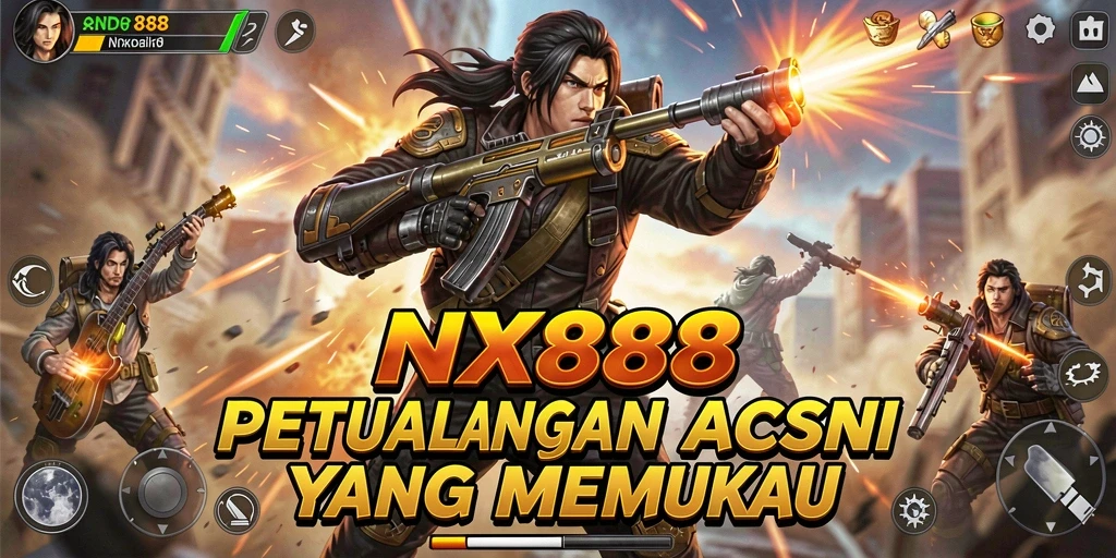 Tampilan gameplay NX888 yang mendebarkan dan menegangkan.