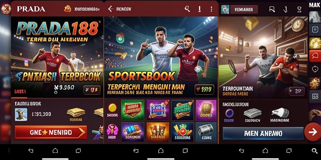 Screenshot PRADA188 menampilkan pengalaman taruhan olahraga yang seru dan interaktif.
