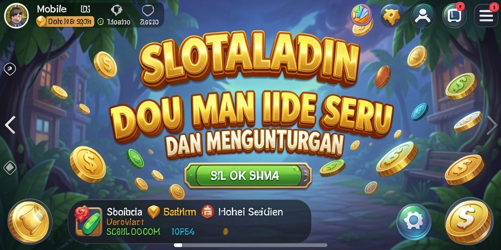Tampilan menyenangkan dari gameplay SLOTALADIN yang menarik dan interaktif.