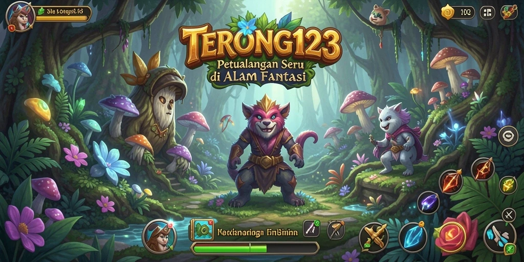 Screenshot gameplay TERONG123 yang menunjukkan petualangan seru.