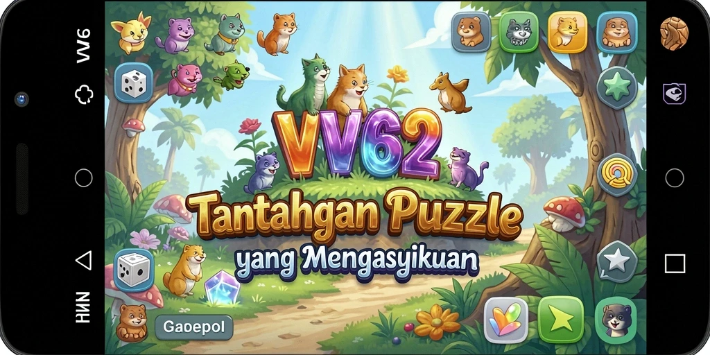 Tampilan gameplay seru dan menantang dari VV62.