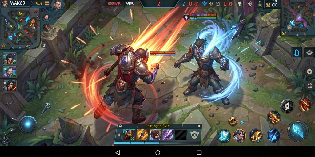 Tampilan menarik dari gameplay WAK89 yang memikat.