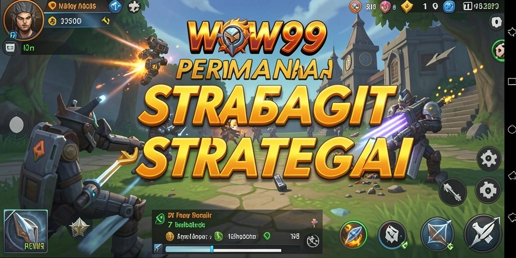 Tampilan gameplay WOW99 yang mendebarkan dan penuh strategi.